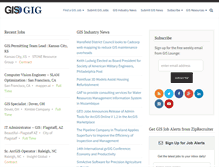Tablet Screenshot of gisgig.com